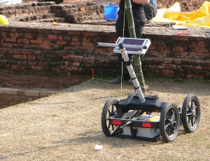 GPR over brick wall